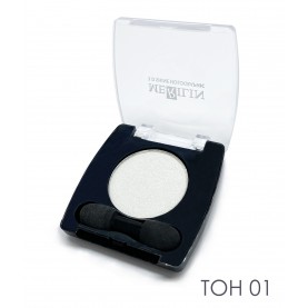 001х тон 01 белый перламутр тени для век с аппликатором 2 +/- 0,5 гр. (6шт/уп)