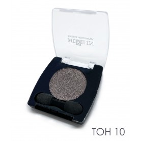 001х тон 10 серо-коричневый тени для век с аппликатором 2+/-0,5 гр.(6шт/уп)