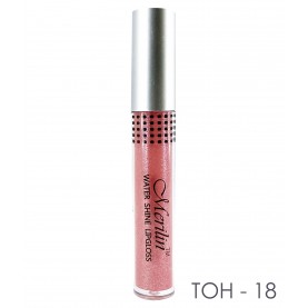 LG029 тон 18 светло -искристо-розовый блеск для губ в ОРР по 1 шт 12 g (зип/ПВП 6шт)