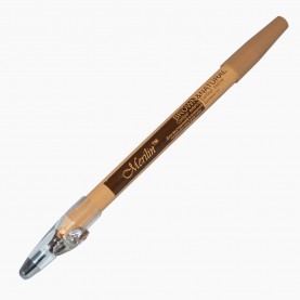 CP001 |10| (коричневый+натуральный) 2-ной карандаш-корректор для внутренней и внешней подводки глаз с точилкой (12 шт/уп 1728 шт/кор)18,5 см / 2 гр
