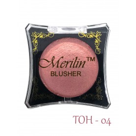 13 румяна Merilin большие запеченые с шайном золотым тон 04 пинки розовый 12 гр (уп/3шт)