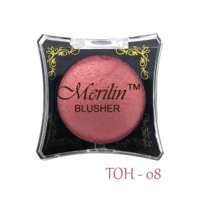 13 румяна Merilin большие запеченые с шайном золотым тон 08 розовый спокойный 12 гр (уп/3шт)