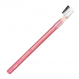 CP005 rose карандаш деревянный с щеточкой 6шт/уп в ОРР